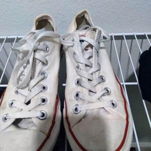 White Converse